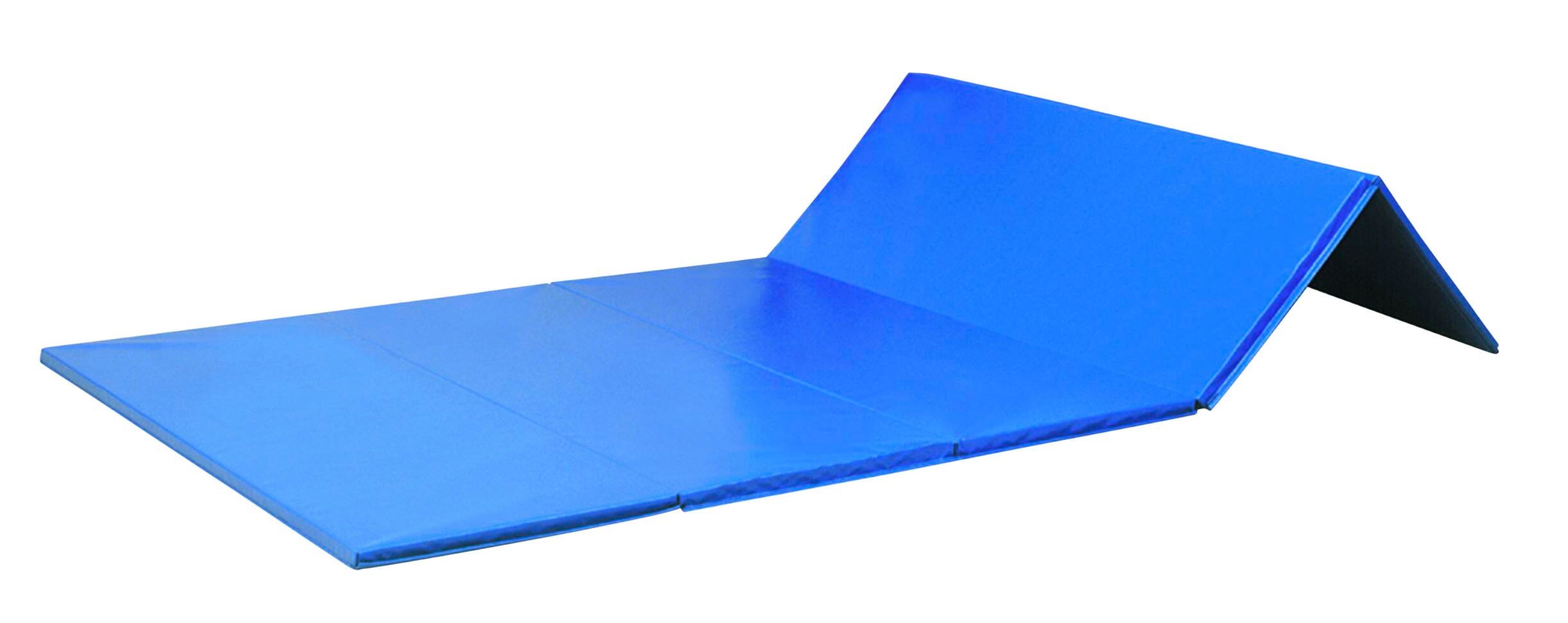 Image for FlagHouse Cross Linked Poly Mat 5 x 10 Feet, 1-3/8 Inches Thick, Royal Blue from School Specialty